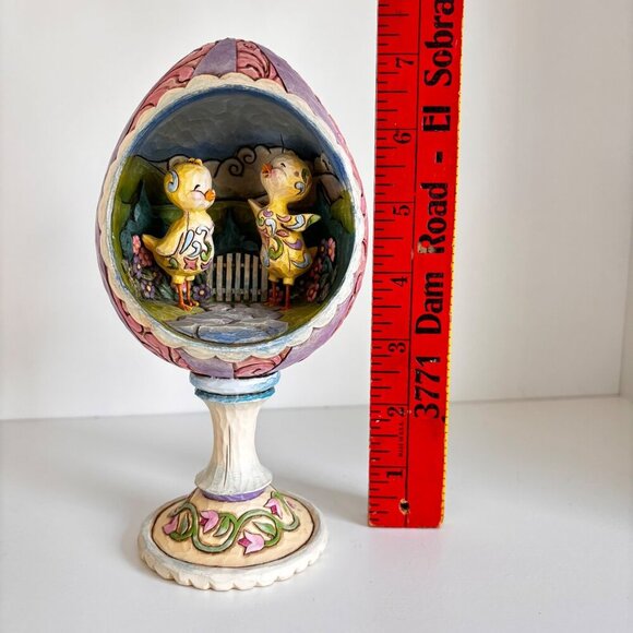 Jim Shore Easter Egg Chicks 2007 Hatched Just In Time For Spring 4009253 - Picture 9 of 10